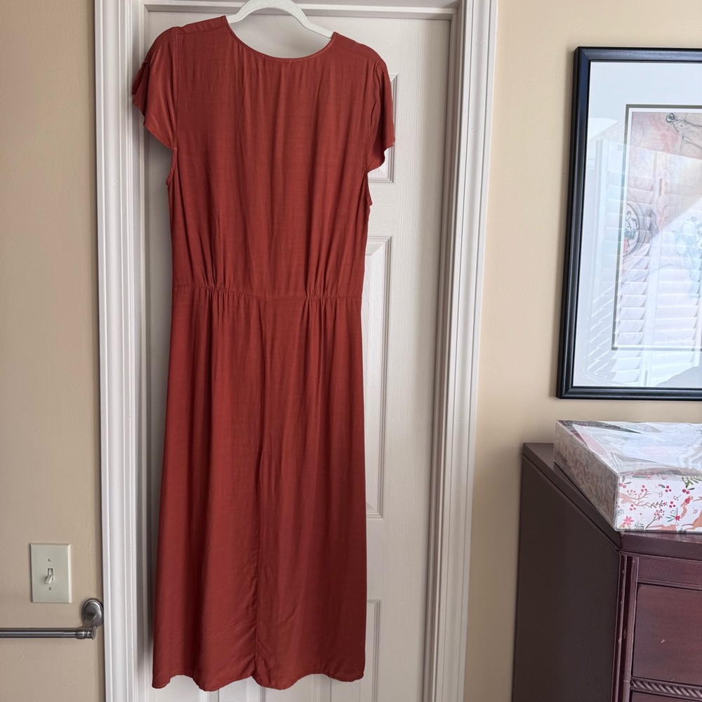 Anthropologie Lacausa Melody Dress Midi size Small - Picture 6 of 6